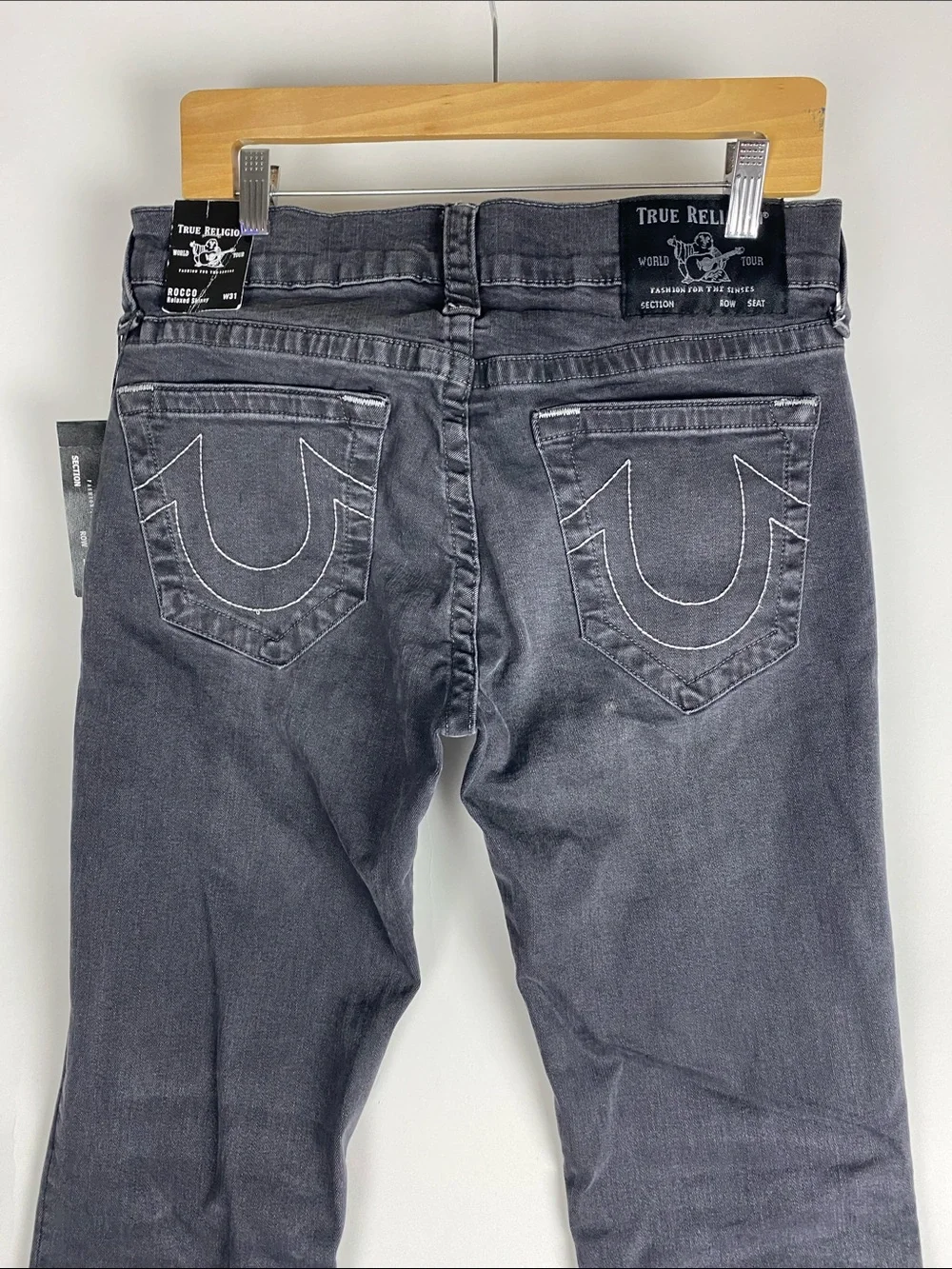 New True Religion Rocco No Flap Relaxed Skinny Jeans Men’s Size 31